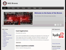 Tablet Screenshot of m.ngshockey.com